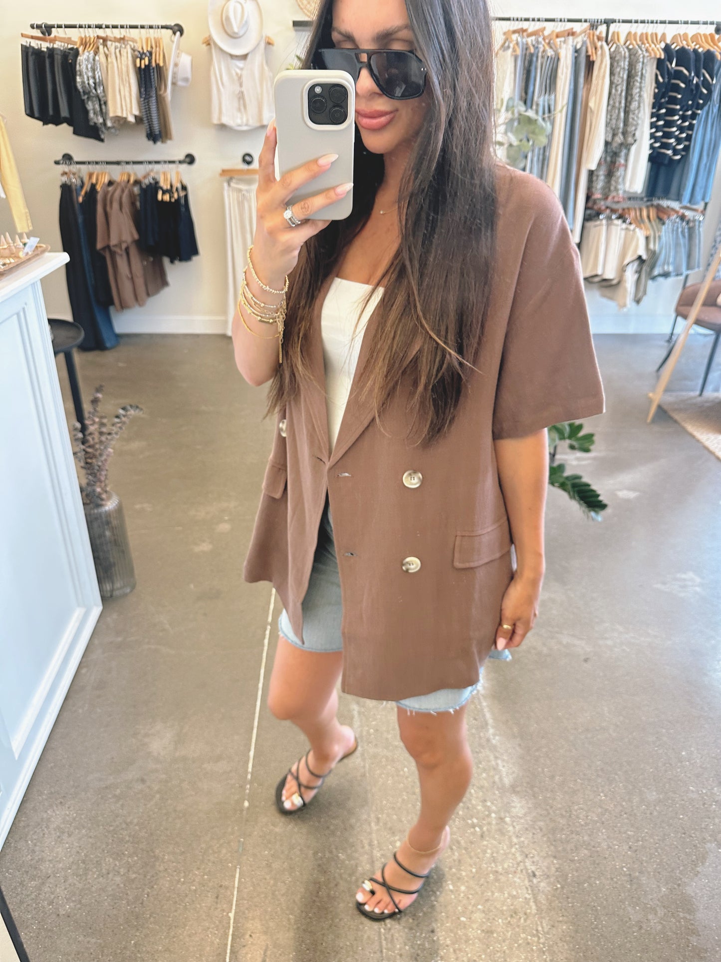 Espresso me blazer