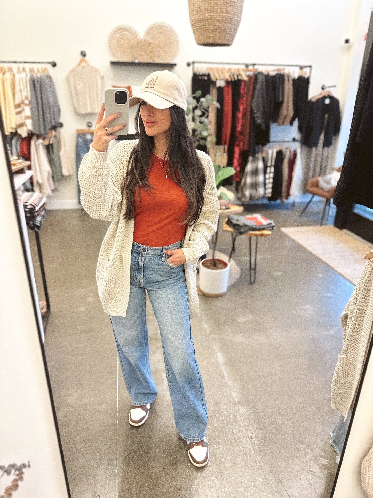 Short sleeve slub top