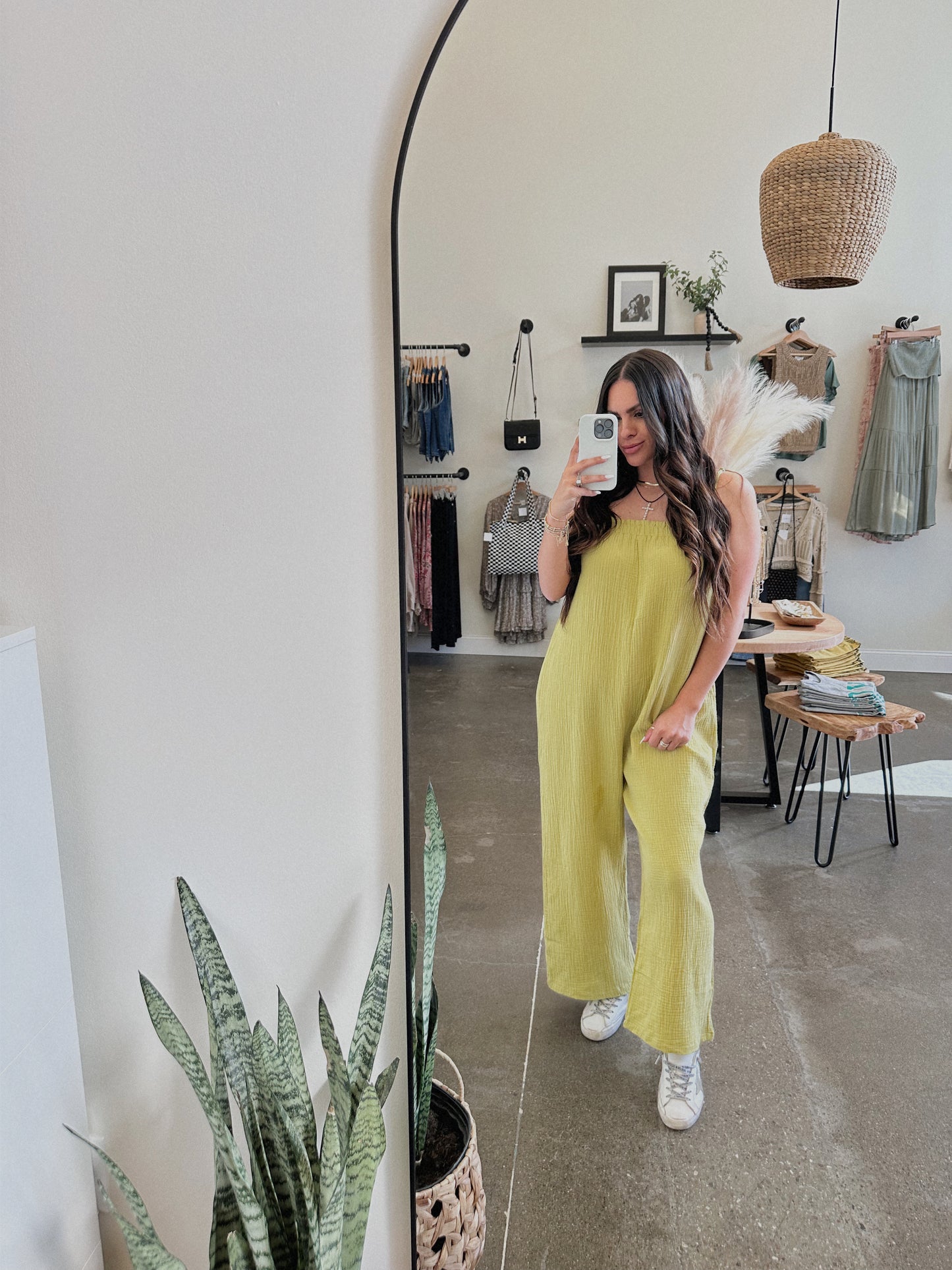 Dina Double Gauze Jumpsuit